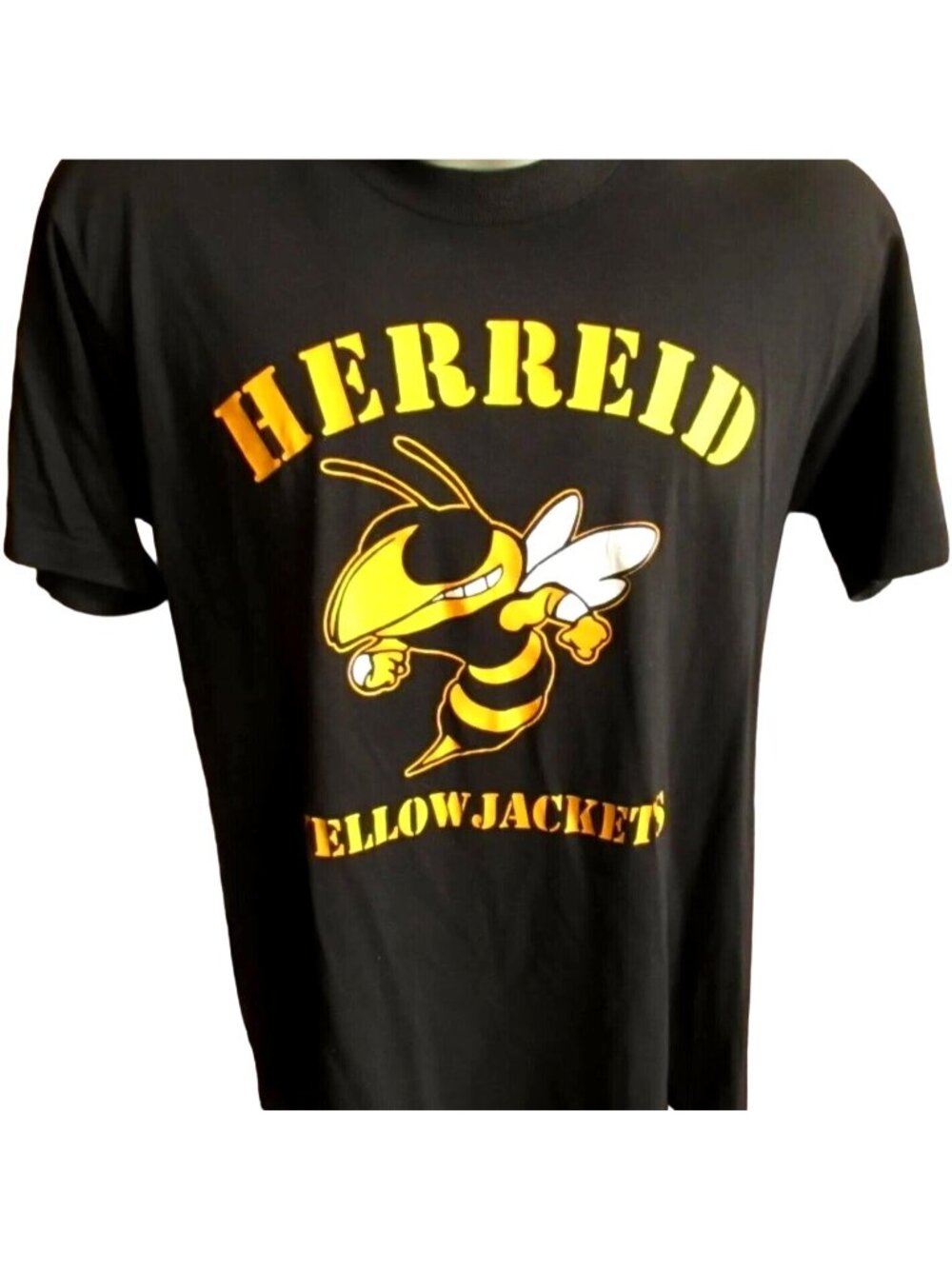 Vintage T-shirt 1980's Men's Large Single Stitch South Dakota High School Hornet